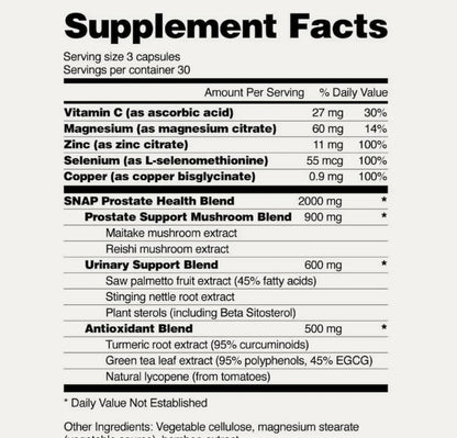 Nitric Oxide + Saw Palmetto for Men 50+ | Boost Energy, Circulation & Performance