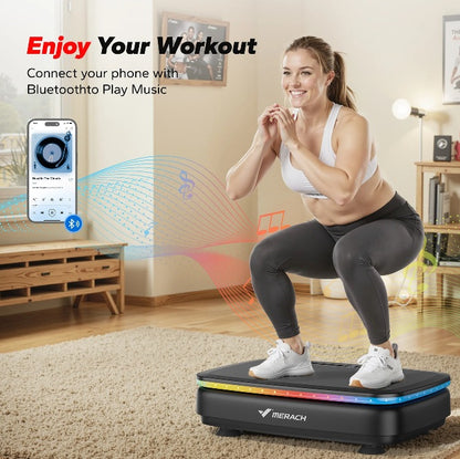 Whole Body Vibration Plate: The Fun, 10 minutes Workout.