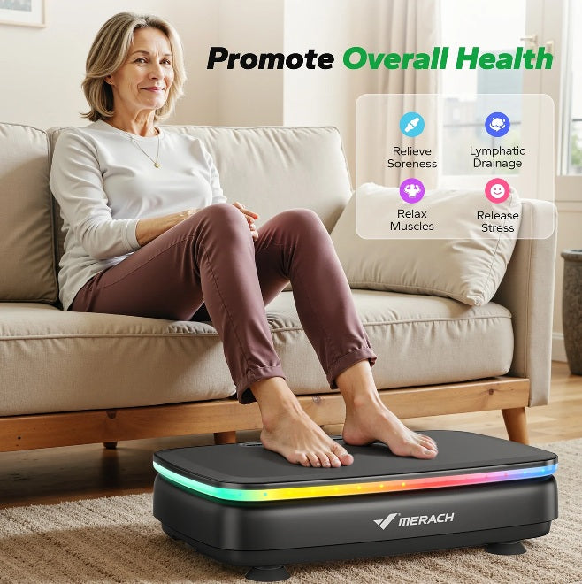 Whole Body Vibration Plate: The Fun, 10 minutes Workout.