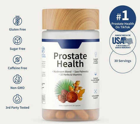 Nitric Oxide + Saw Palmetto for Men 50+ | Boost Energy, Circulation & Performance