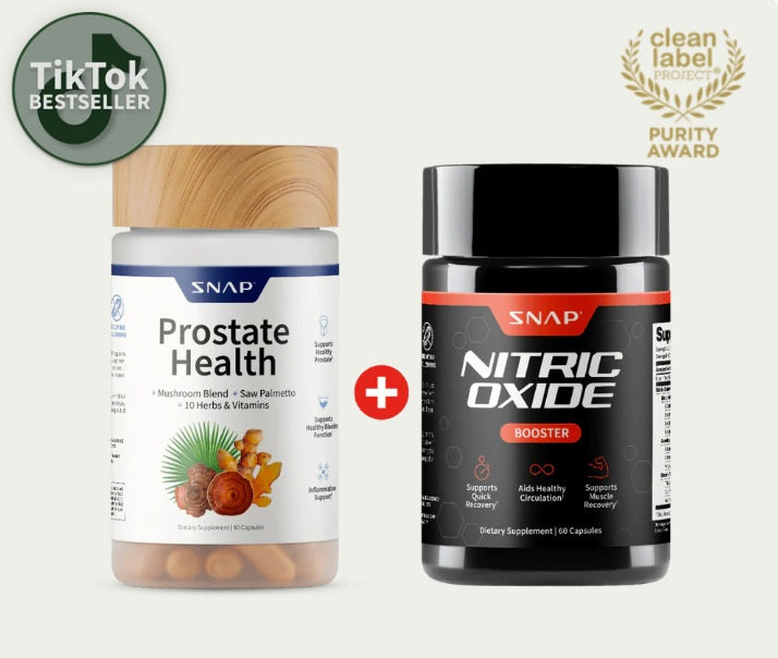 Nitric Oxide + Saw Palmetto for Men 50+ | Boost Energy, Circulation & Performance